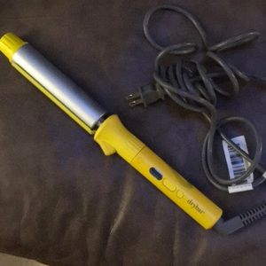 dry at curing iron. Rotating barrel